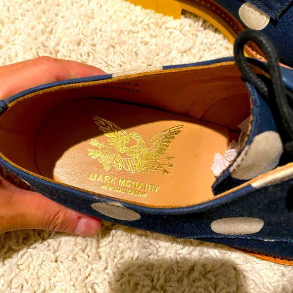 Mark McNairy made in England brogues polka dot size 8 - Picture 3 of 6